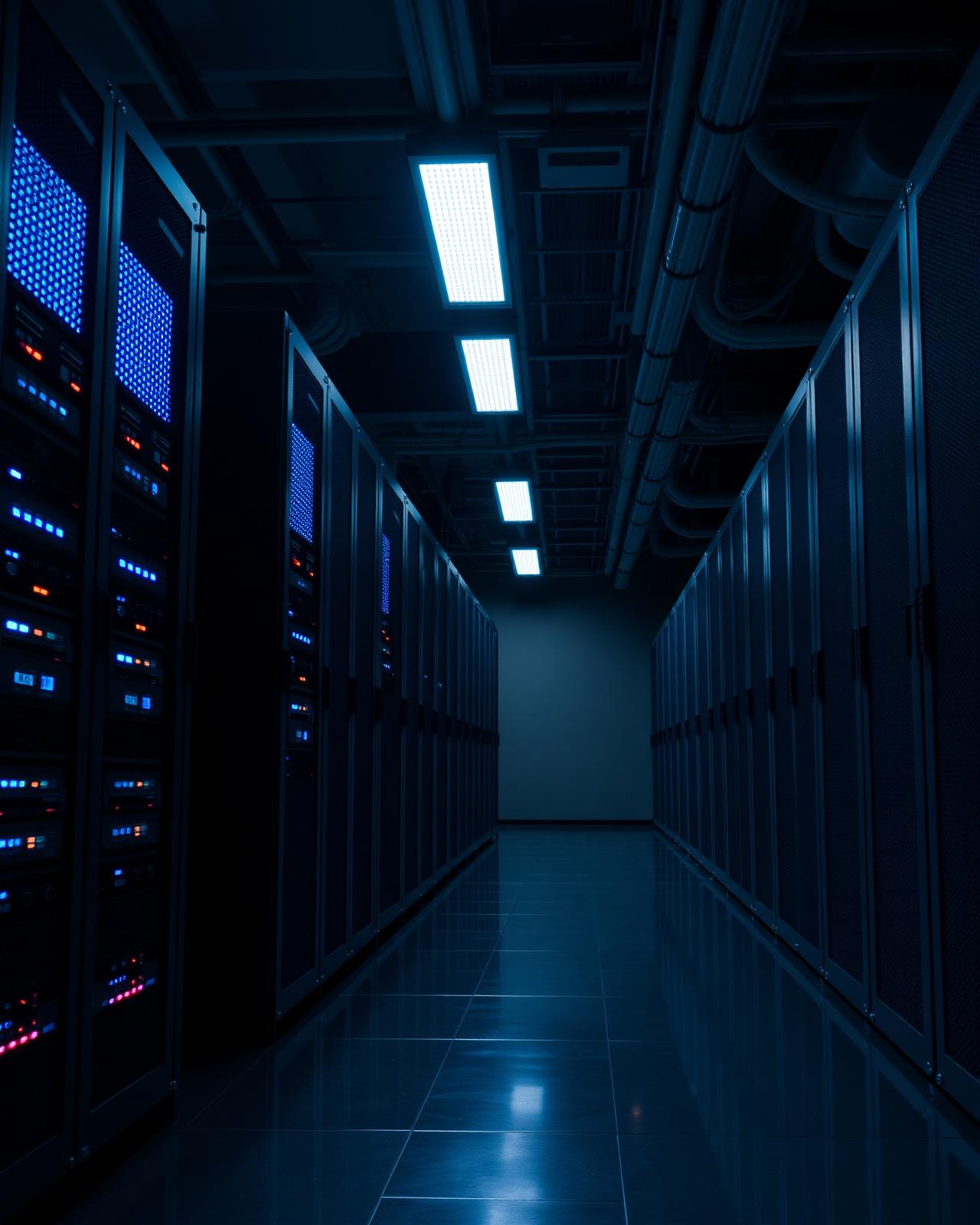 Data Center — Data center Tier III — painéis de UPS